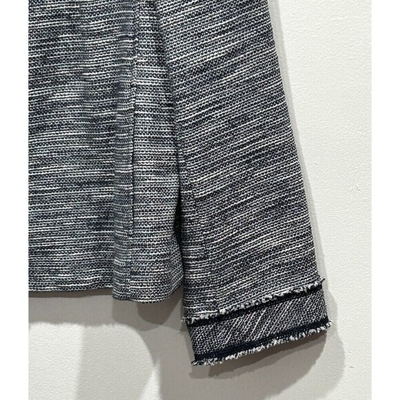 j. Jill Midnight Boucle Tweed Jacket, Large - Picture 4 of 13